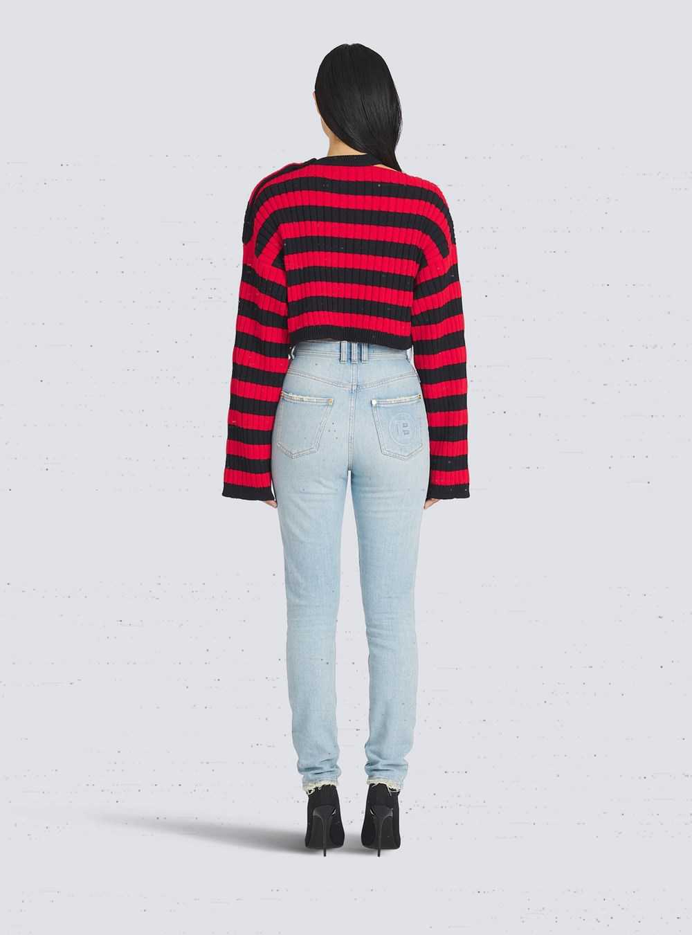 Balmain Nautical Sweater Red | SMEGPHN-82