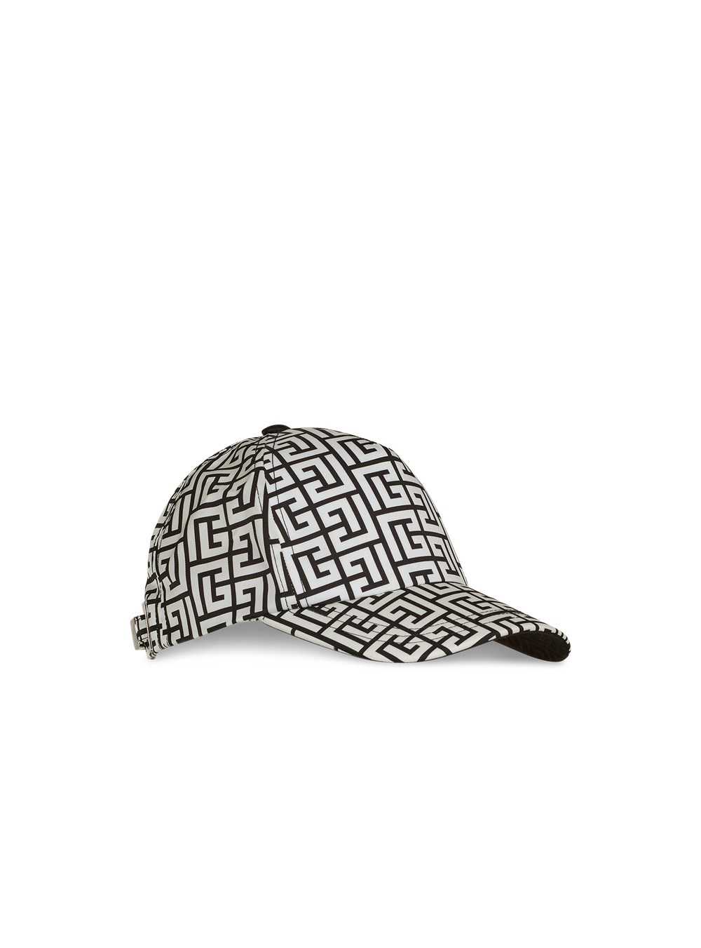 Balmain Nylon Cap With Balmain Monogram Black | UQKMTZG-94