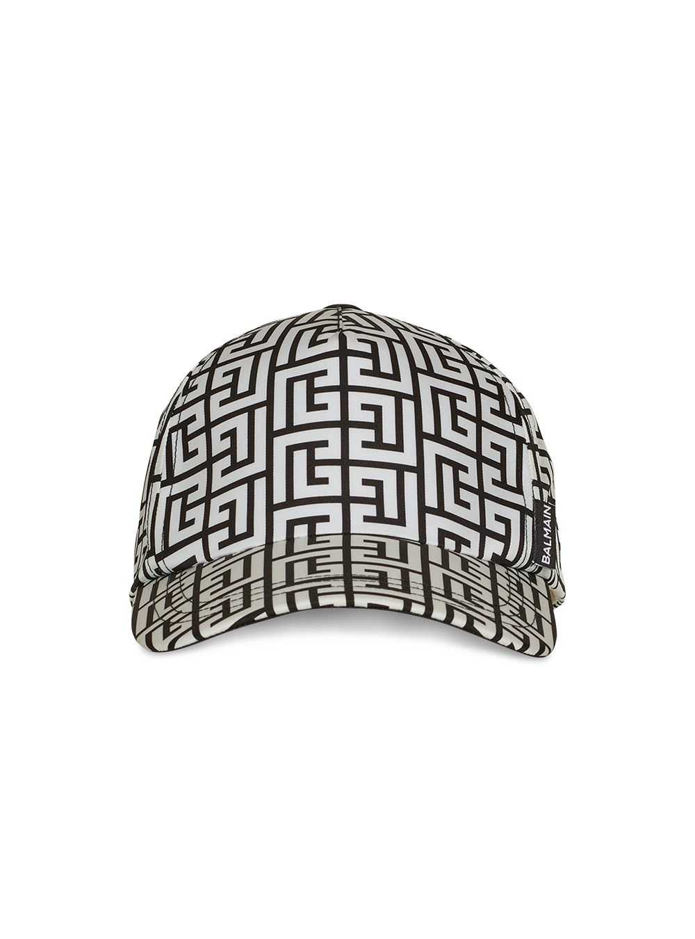 Balmain Nylon Cap With Balmain Monogram Black | UQKMTZG-94