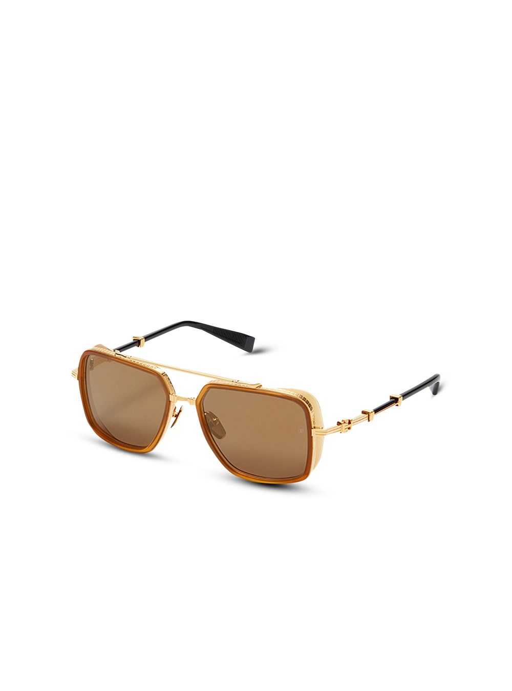 Balmain Officier Sunglasses Gold | MIGCREF-39