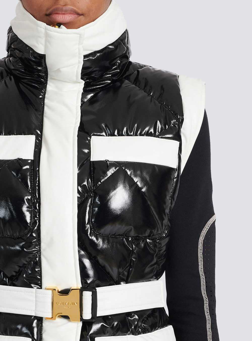 Balmain Padded Vest Black | LDPWZJX-19