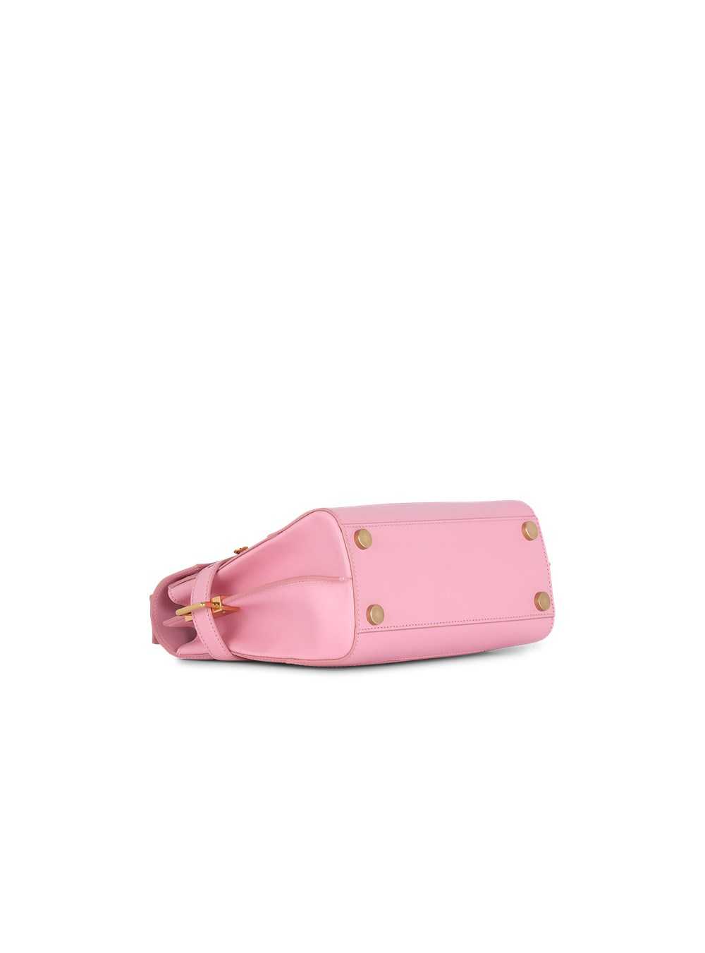 Balmain Quilted Leather B-buzz 23 Bag Pink | INSFAKM-27