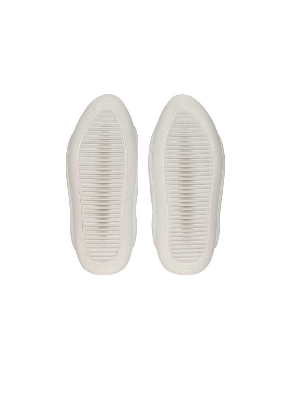 Balmain Quilted Leather B-it Mules White | ORTGAFD-56