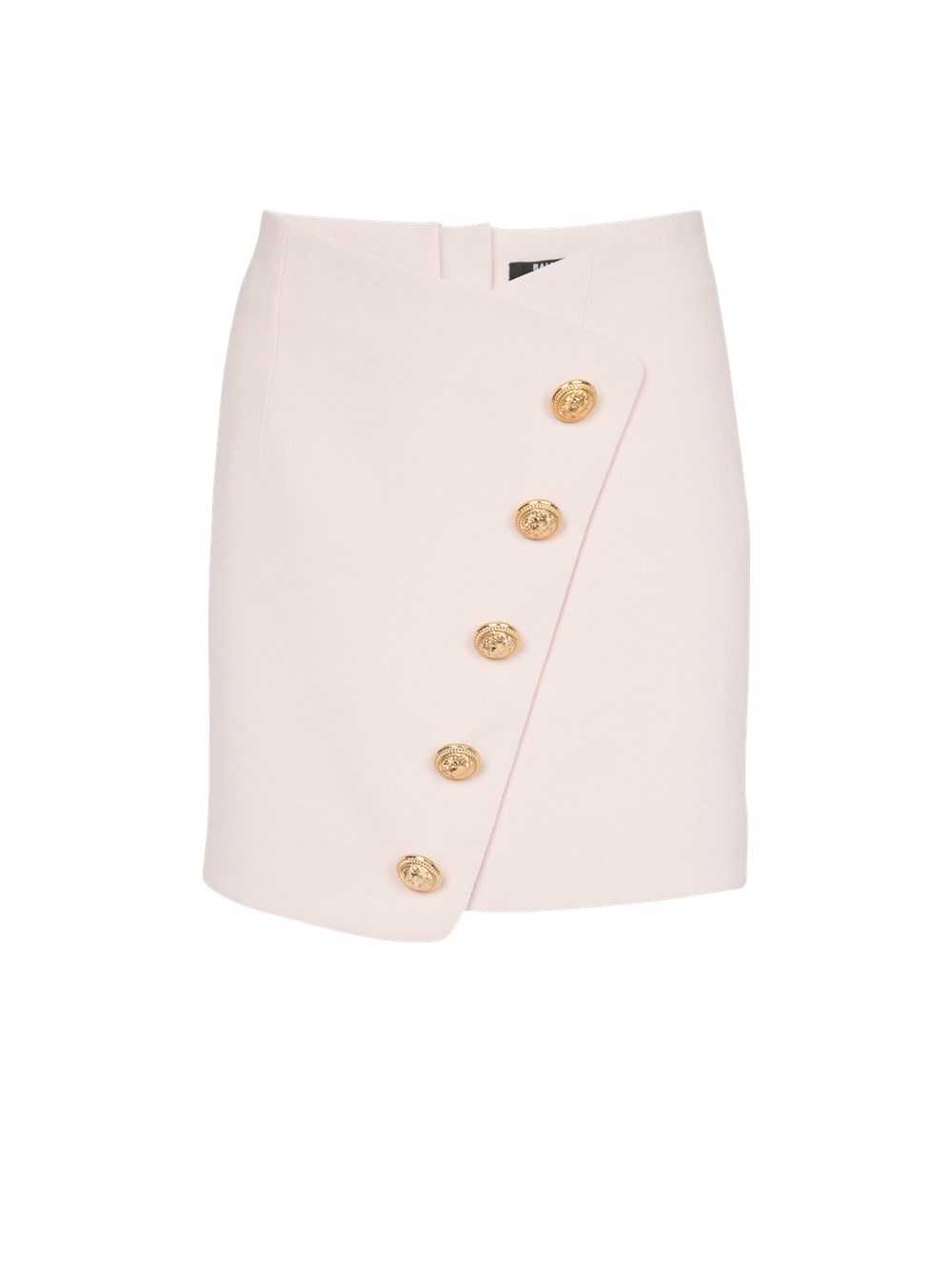 Balmain Short CrêPe Skirt Pink | XGNVEDM-19