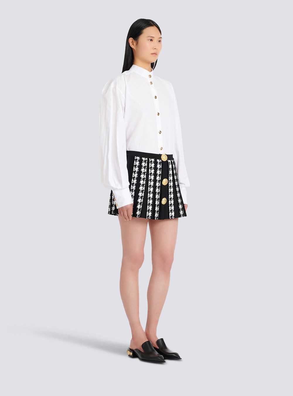 Balmain Short Knit Skirt Black | RBPJAHQ-62