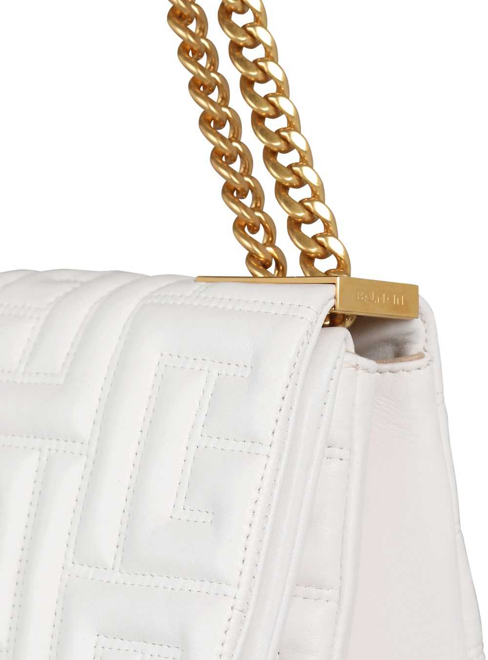 Balmain Small 1945 Soft Bag In Quilted Leather Pink | XITAFRC-57