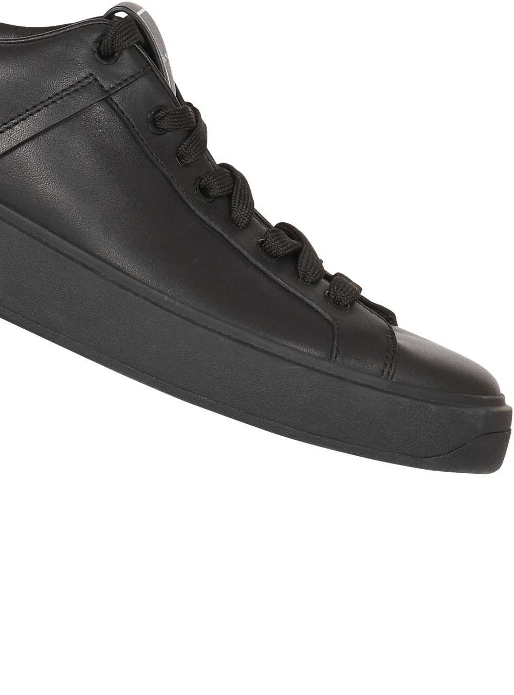 Balmain Smooth Leather B-court Sneakers Black | PMBUKZT-94