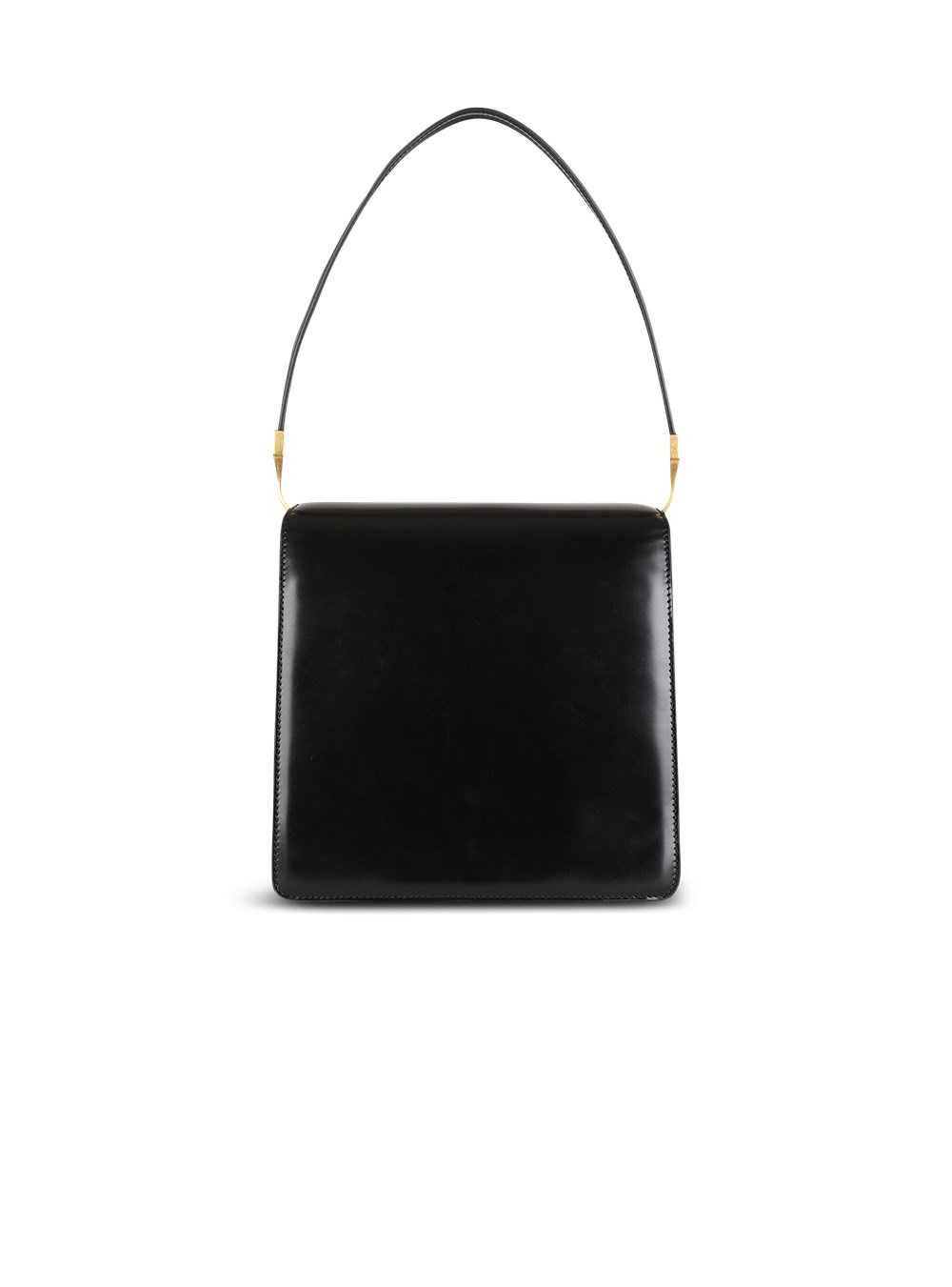 Balmain Smooth Leather Ely Bag Black | CAFUMNO-79