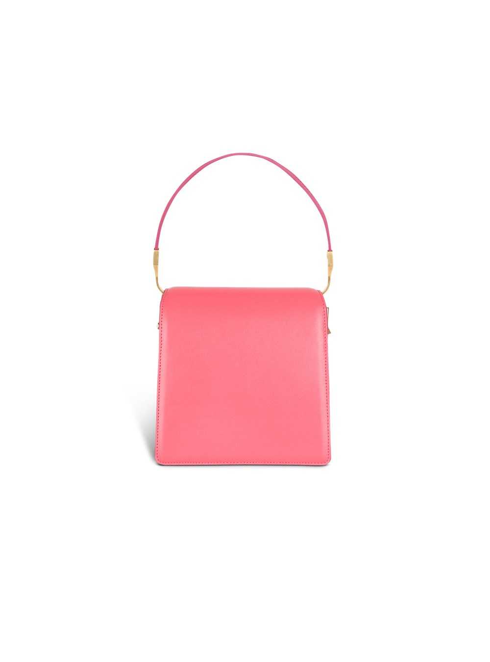 Balmain Smooth Leather Ely Bag Pink | XQZWKMV-03