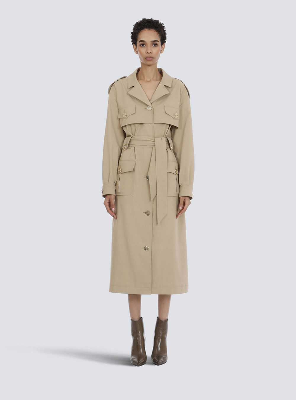 Balmain Trench Beige | BJSRWZY-91